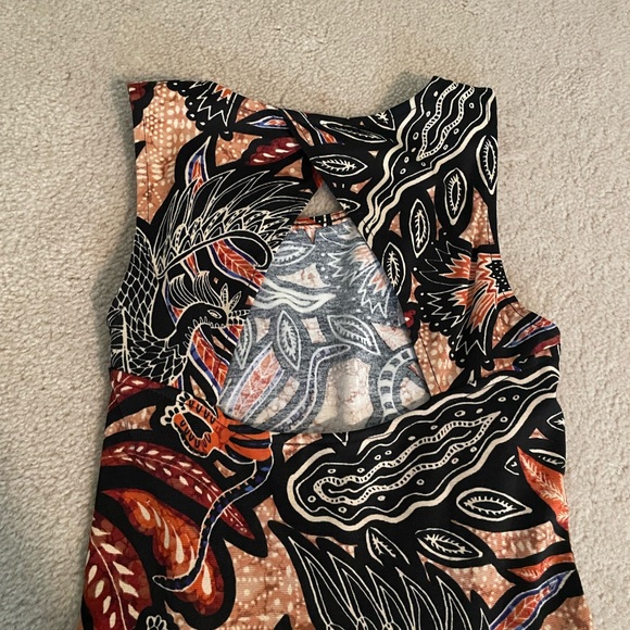 H&M patterned A-line dress, size xs - Picture 2 of 6